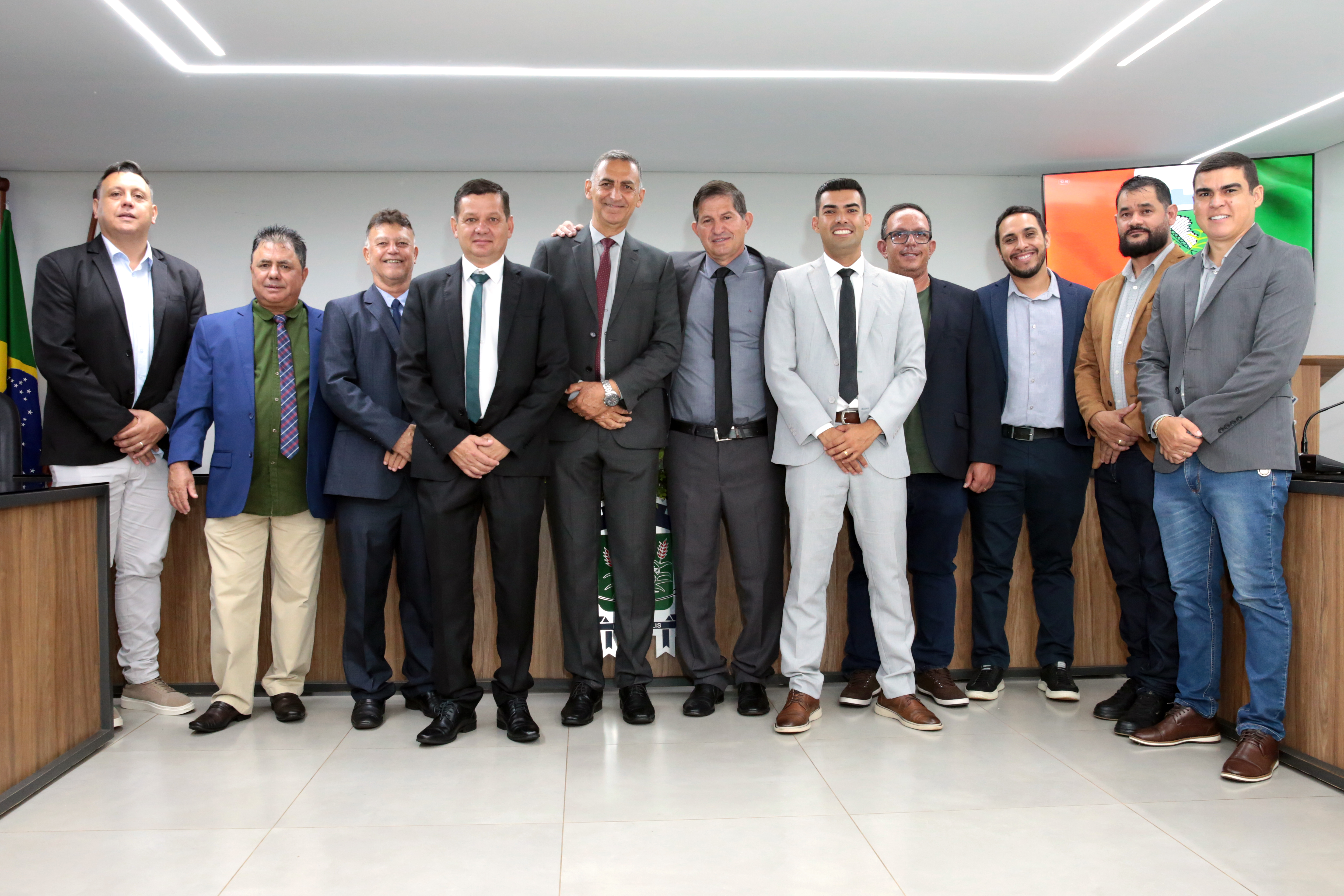 Cerimônia de posse reforça compromisso institucional do Legislativo Municipal